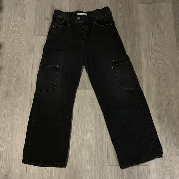Kids black Zara Jeans - Picture 1 of 3
